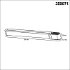 картинка NOVOTECH 359071 DRIVE NT23 182 белый Драйвер для накладного шинопровода (арт.135193-135196) IP20 200