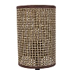 картинка LUMION 8200/1T COUNTY LN26 511 кофейный/коричневый, дерево/текстиль Настольная лампа E27 1*60W 220V 