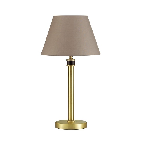 картинка LUMION 4429/1T NEOCLASSI LN26 072 античная латунь, бежевый Настольная лампа E14 1*40W 220V MONTANA