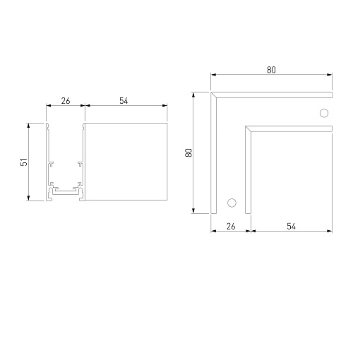 картинка Elektrostandard Slim Magnetic Коннектор угловой для накладного шинопровода черный 85090/11 85090/11