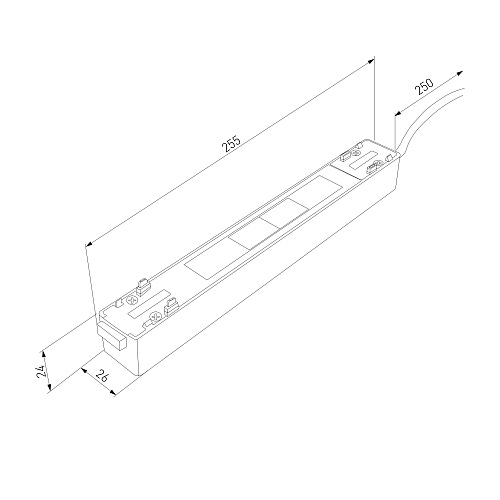 картинка Elektrostandard Блок питания 200W Flat Magnetic 95045/00