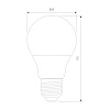 картинка Elektrostandard Светодиодная лампа A60 10W 3300K E27 BLE2720