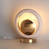 картинка ODEON LIGHT 5443/1T HIGHTECH ODL_EX25 037 сатинированн.латунь/беж./металл/полирезин Настольная лампа