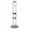 картинка ODEON LIGHT 5455/15TL L-VISION ODL_EX26 043 сатин.латунь/терракот/черный Настольная лампа LED 15W 40
