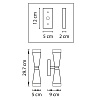 картинка Lightstar Бра Punto  807624