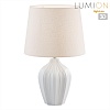 картинка LUMION 8120/1T COMFI LN26 477 белый, керамика/текстиль Настольная лампа E27 1*60W 220V SONA