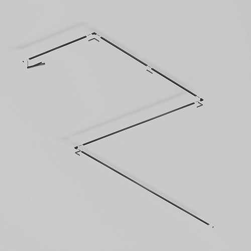 картинка Maytoni Шинопровод 1 м Exility X накладной, черный