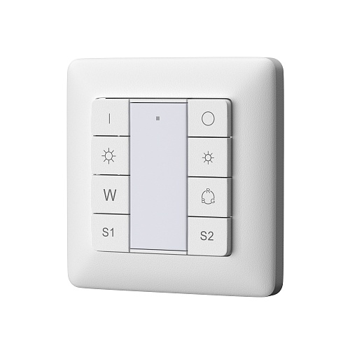картинка Maytoni Кнопочная настенная панель 2 сцены, 1 группа DALI DT8 Цветной (RGB)+W