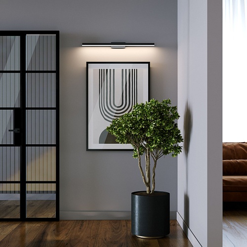 картинка Elektrostandard Светильник настенный светодиодный Rino черный 40157/LED