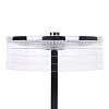 картинка LUMION 8203/1TL LEDIO LN26 531 серебро/черный/прозрачный, металл/акрил Настольная лампа LED 7W 4000К