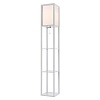 картинка LUMION 8089/1F COMFI LN26 459 белый, дерево/текстиль Торшер Е27 1*60W 220V PRACTIC