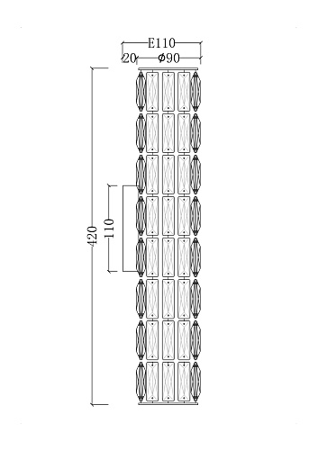 картинка Maytoni Настенный светильник (бра) Таленто / Talento G9х4