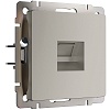 картинка WERKEL Розетка Ethernet RJ-45 (дымчатый) W1281004