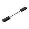 картинка NOVOTECH 135313 PORT NT25 206 черный Гибкий токопроводящий соединитель "L" IP20 90-240V VECTOR