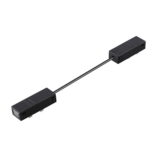 картинка NOVOTECH 135313 PORT NT25 206 черный Гибкий токопроводящий соединитель "L" IP20 90-240V VECTOR
