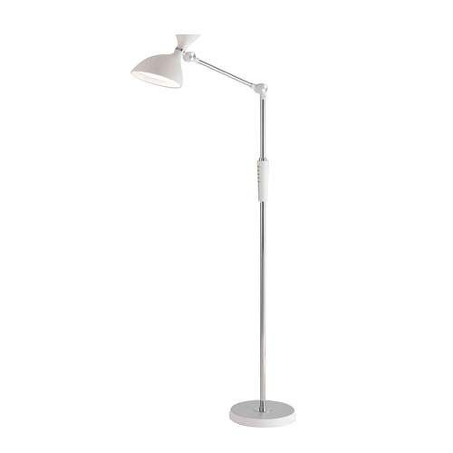 картинка LUMION 8330/15FL LEDIO LN26 458 белый, металл/пластик Торшер LED 15W 3000/4000/6000K 220-240V ССТ/ди