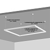 картинка NOVOTECH 135090 SHINO  NT20 130 белый Низковольтный шинопровод 1м (токопровод и заглушки в комплекте