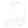 картинка TK Lighting Подвесной светильник 6576 Linobianco