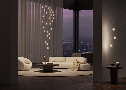 картинка Maytoni Подвесной светильник Сапфир / Sapphire 3000К 140Вт