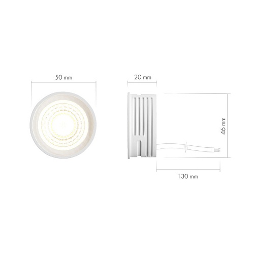 картинка Светодиодный модуль Denkirs DK3000-5W