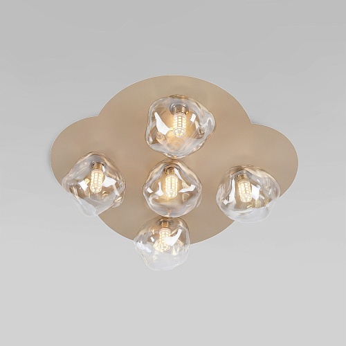 картинка TK Lighting Потолочный светильник со стеклянными плафонами 11475