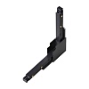 картинка NOVOTECH 135124 SHINO NT21 043 черный Соединитель с токопроводом для шинопровода Г-образный IP20 48V