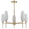 картинка LUMION 6518/5C MODERNI LN26 166 золотой Люстра потолочная G9 5*40W 220V SHIVON