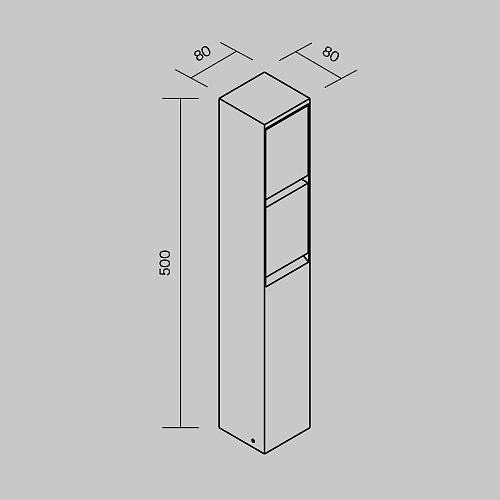 картинка Maytoni Уличная розетка Нидо / Nido 2x2000Вт IP 54