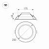 картинка Arlight Светильник Downlight  023215(2)