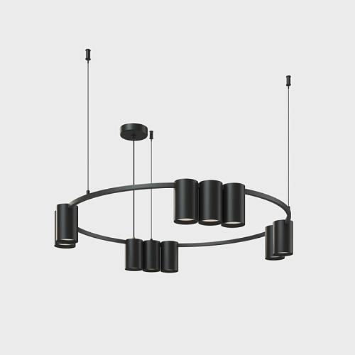 картинка Denkirs Подвесной светильник ORBIT DK4065-BK