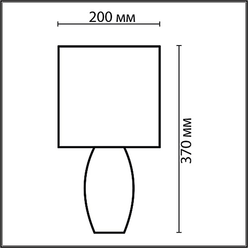 картинка LUMION 8123/1T COMFI LN26 476 синий, керамика/текстиль Настольная лампа E27 1*60W 220V LAPUNA