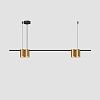 картинка Denkirs Подвесной светильник ORBIT DK4061-BK+SG