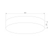 картинка TK Lighting Потолочный светильник 2443 Rondo White