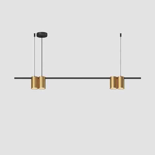 картинка Denkirs Подвесной светильник ORBIT DK4061-BK+SG