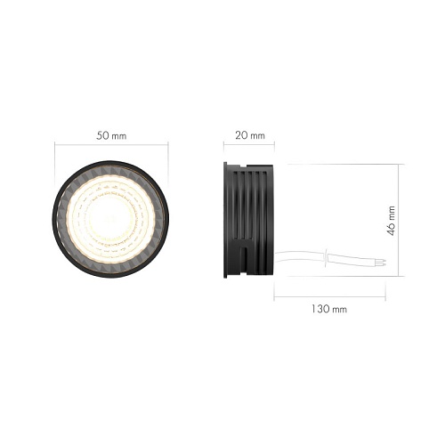 картинка Светодиодный модуль Denkirs DK3000-7W-BK