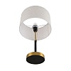 картинка LUMION 8358/1T CLASSI LN26 521 медь/черный/белый, металл/текстиль Настольная лампа E27 60W 220V IRIS