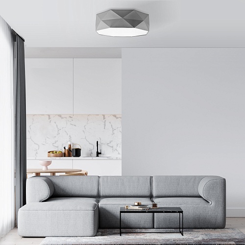 картинка TK Lighting Потолочный светильник с тканевым абажуром 1566