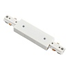 картинка NOVOTECH 135004 PORT NT18 255 белый Соединитель с токопроводом для однофазного трехжильного шинопров