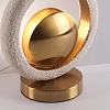 картинка ODEON LIGHT 5443/1T HIGHTECH ODL_EX25 037 сатинированн.латунь/беж./металл/полирезин Настольная лампа