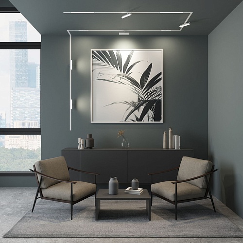 картинка Denkirs Трековый светильник  DK8006-WH