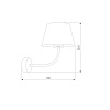 картинка TK Lighting Настенный светильник 4186 Chicago