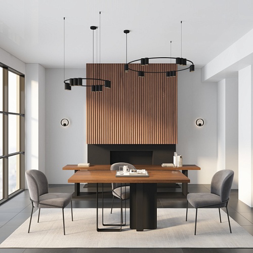 картинка Denkirs Бра ORBIT DK5060-BK