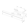 картинка Elektrostandard Светильник настенный светодиодный Monza белый 40156/LED