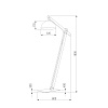 картинка TK Lighting Напольный светильник 5592 Oslo