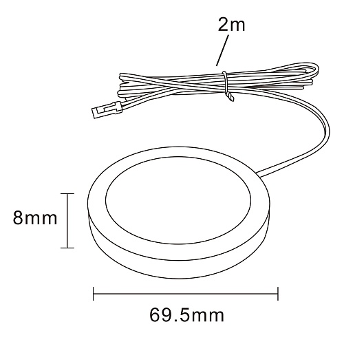 картинка Lightstar Светильник накладной мебельный 12V Mobiled  036340