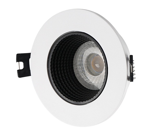 картинка Denkirs Точечный встраиваемый светильник  DK3061-WH+BK