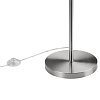картинка LUMION 8251/2F MODERNI LN26 530  никель/серый, металл/текстиль Торшер Е27 2*60W 220V NIKKI
