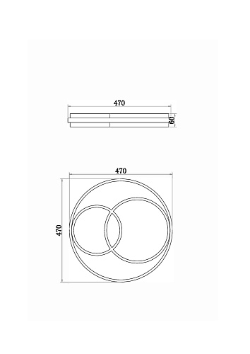 картинка Freya Потолочный светильник Тусен  / Tucene