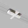 картинка Elektrostandard Коннектор прямой для однофазного встраиваемого шинопровода белый TRCM-1-I-WH