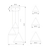 картинка TK Lighting Подвесной светильник 6633 Cono
